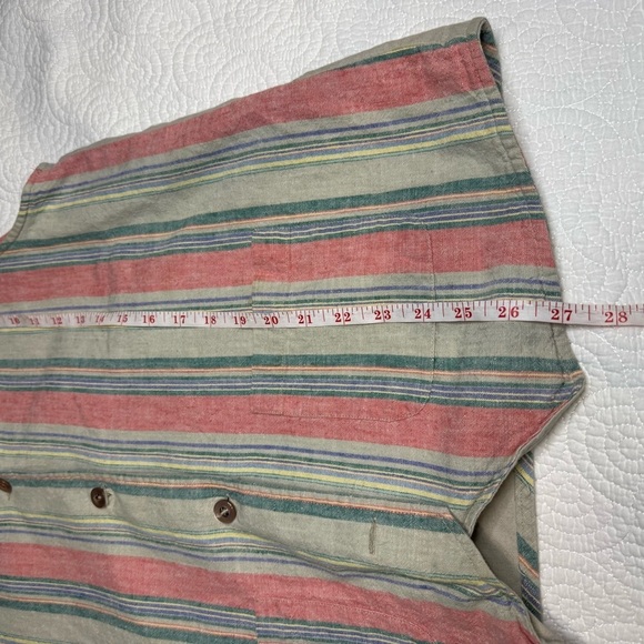 62 East Beige Linen Blend Vest - Picture 9 of 11